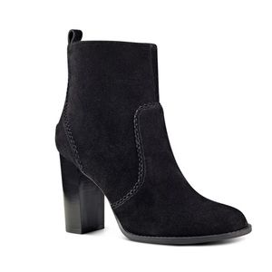 NINE WEST Women’s Quick Sand Suede Ankle Booties - Size 5